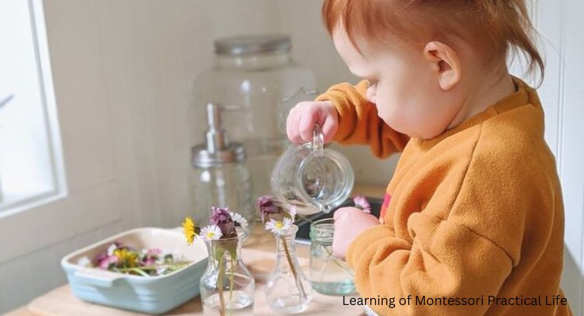 An image of Learning of Montessori Practical Life