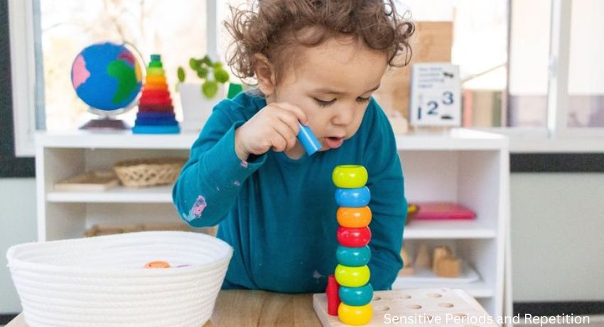 an image of Montessori objects are learning tools